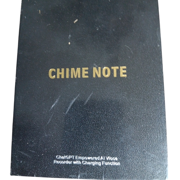 Chime Note AI Voice Recorder - Black and Gold - Picture 1 of 2